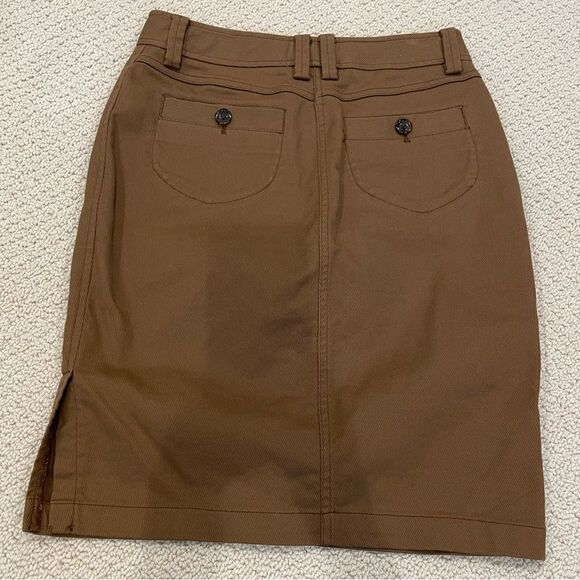 EUC ETCETERA Rich chestnut Etcetera skirt Sz. 2 - Picture 3 of 4